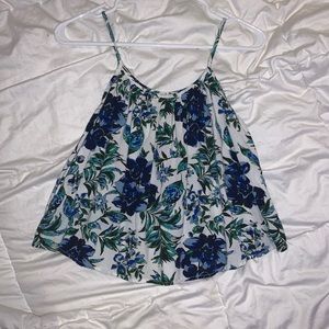 floral tank top